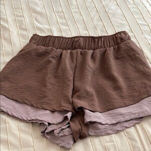 Women's Brown Shorts